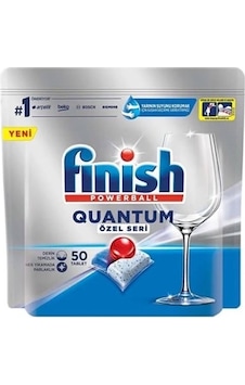 Finish Powerball Quantum Özel Seri Bulaşık Makinesi Deterjanı 50 Tablet Finish Powerball Quantum Özel Seri Bulaşık Makinesi Deterjanı 50 Tablet
