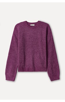 Mudo Kadın Kadın Pembe Loose Fit Bisiklet Yaka Kazak 1271719 Gülkurusu