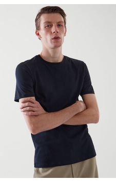 Cool Tarz Lacivert Basic Erkek Slim Fit %100 Pamuklu Kısa Kollu Bisiklet Yaka T-shirt Lacivert Lacivert Cool Tarz Lacivert Basic Erkek Slim Fit %100 Pamuklu Kısa Kollu Bisiklet Yaka T-shirt Lacivert Lacivert