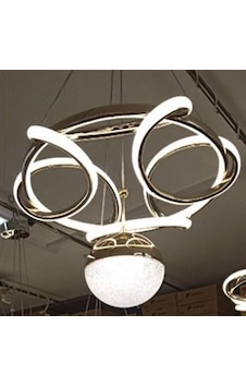 Has Light Ufo Model Led Avize 3 Renkli Krom Renk Has Light Ufo Model Led Avize 3 Renkli Krom Renk