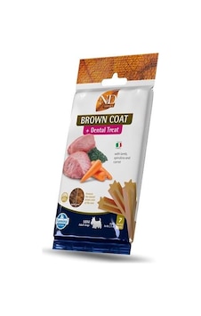 N&d Dental Treat Brown Coat Mini Köpek Ödülü 60 Gr N&d Dental Treat Brown Coat Mini Köpek Ödülü 60 Gr