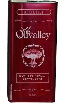 Olivalley Soğuk Sıkım Naturel Sızma Zeytinyağı 5 L