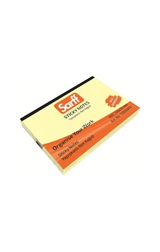 SARFF 50x75mm SARI NOT KAĞIDI 100YP