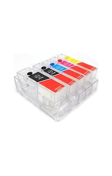 Canon PGI-5 CLI-8 Uyumlu Kolay Dolan Kartuş - 5 Renk Canon PGI-5 CLI-8 Uyumlu Kolay Dolan Kartuş - 5 Renk