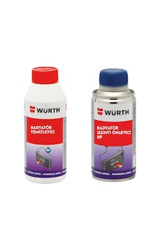 Würth Radyatör Sızıntı Önleyici Hp + Würth Radyatör Temizleme 2'li Set Würth Radyatör Sızıntı Önleyici Hp + Würth Radyatör Temizleme 2'li Set
