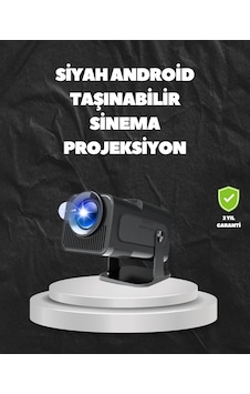 Hepsi Wifi6 Ve Bluetooth 5.0 Teknolojili Kablosuz Bağlantı Özellikli Projektör Najmaddin