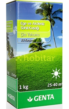 Genta Ege Ve Akdeniz Sahil Kuşağı Çim Tohumu 1 KG Genta Ege Ve Akdeniz Sahil Kuşağı Çim Tohumu 1 KG