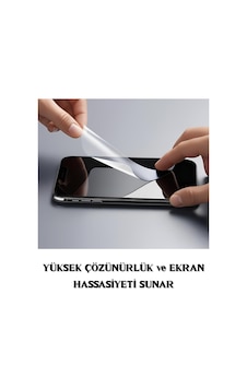 Samsung A05s Uyumlu 6d Kırılmaz Cam Ekran Koruyucu Antistatik