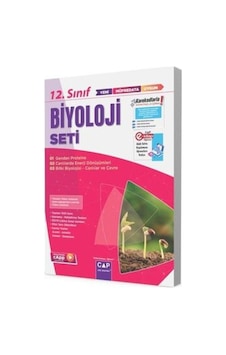 Çap Yayınları 12. Sınıf Biyoloji Anadolu Seti Çap Yayınları 12. Sınıf Biyoloji Anadolu Seti