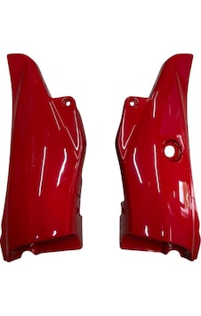 Modenas Kriss 1-2 Sağ Sol Akü Kapagı Takım Kırmızı