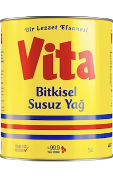 Bitkisel Katı Susuz Margarin 5 L Bitkisel Katı Susuz Margarin 5 L