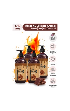Masaj Yağı 4 Adet Büyük Boy Yenilebilir Çikolata Aromalı Masaj Yağı 250 Ml - 502076377 Masaj Yağı 4 Adet Büyük Boy Yenilebilir Çikolata Aromalı Masaj Yağı 250 Ml - 502076377