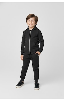 Mnk Baby & Kids Erkek Çocuk Fermuar Kapamalı Kapüşonlu Mevsimlik Eşofman Takımı M00765 Füme Mnk Baby & Kids Erkek Çocuk Fermuar Kapamalı Kapüşonlu Mevsimlik Eşofman Takımı M00765 Füme