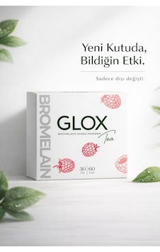 Glox Tea Bromelain Bitkisel Form İçeceği Form Çayı 60'lı