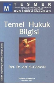 Temel Hukuk Bilgisi Arif Kocaman