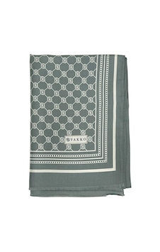 Vakko Twill İpek Şal - Özel Seri - Metalik Gri Vakko Twill İpek Şal - Özel Seri - Metalik Gri