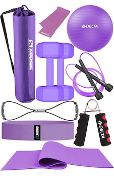 9 Parçalı Pilates Ve Fitness Seti Pilates Minderi, Dambıl, Squat Band ve Daha Fazlası 9 Parçalı Pilates Ve Fitness Seti Pilates Minderi, Dambıl, Squat Band ve Daha Fazlası