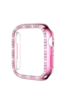 Smcase Apple Uyumlu Watch 40 MM Taşlı Gard Koruma Kapak Smcase Apple Uyumlu Watch 40 MM Taşlı Gard Koruma Kapak