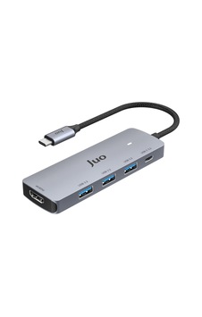 Juo Type-c 5gbps 100w 4k 60hz Hdmı Usb 3.2 Çokayıcı Hub Sku: Mır8690010073457 Juo Type-c 5gbps 100w 4k 60hz Hdmı Usb 3.2 Çokayıcı Hub Sku: Mır8690010073457