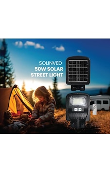 Solinved 50w Solar Sokak Lambası Solinved 50w Solar Sokak Lambası