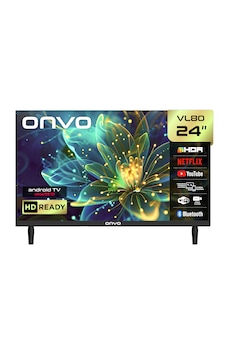 Onvo 24VL80F2HA 24" 60 Ekran Uydu Alıcılı HD Ready WhaleOS10 LED TV Onvo 24VL80F2HA 24" 60 Ekran Uydu Alıcılı HD Ready WhaleOS10 LED TV