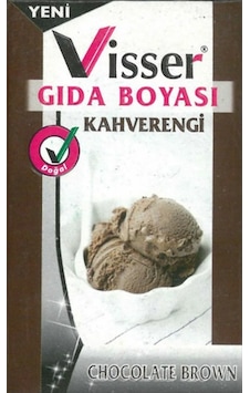Visser Toz Gıda Boyası Kahverengi 9 G Visser Toz Gıda Boyası Kahverengi 9 G