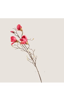Artificial Magnolia Stem Bloom 87 Cm Natural Natürel Artificial Magnolia Stem Bloom 87 Cm Natural Natürel