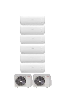 Bosch Multi Split Inverter Klima 64000 BTU 2 Dış + 2 İç Ünite (9 + 9 + 12 + 12 + 12 + 24) Bosch Multi Split Inverter Klima 64000 BTU 2 Dış + 2 İç Ünite (9 + 9 + 12 + 12 + 12 + 24)