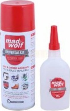 Madwolf 125Gr 500Ml Aktivatörlü Hızlı Yapıştırıcı