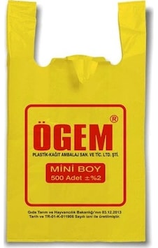 Ögem Mini Boy Hışır Poşet 500'lü Ögem Mini Boy Hışır Poşet 500'lü