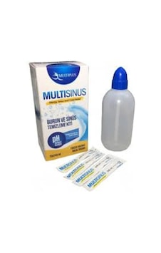 Multisinüs Burun ve Sinüs Temizleme Kiti20X240ML 20 Adet Solüsyon Multisinüs Burun ve Sinüs Temizleme Kiti20X240ML 20 Adet Solüsyon