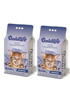 Goldlife Premium Kokusuz Kedi Kumu 10 Lt 2 Adet Goldlife Premium Kokusuz Kedi Kumu 10 Lt 2 Adet
