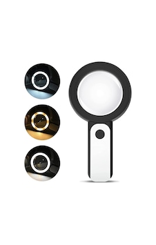 Büro Ev Ofis İçin 30x Büyütür 12led Işıklı Büyüteç Çift Katman Optik Cam Okuma Büyüteci Büro Ev Ofis İçin 30x Büyütür 12led Işıklı Büyüteç Çift Katman Optik Cam Okuma Büyüteci