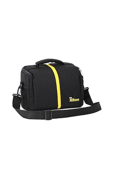 Kare Tasarım Omuzdan Askılı Nikon Uyumlu Kamera Çantası Kare Tasarım Omuzdan Askılı Nikon Uyumlu Kamera Çantası