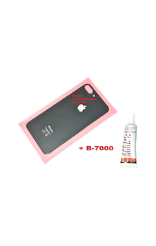 Tkgz Apple Uyumlu iPhone 8 Plus Arka Pil Batarya Kapağı Cam+b-7000 Siyah Tkgz Apple Uyumlu iPhone 8 Plus Arka Pil Batarya Kapağı Cam+b-7000 Siyah