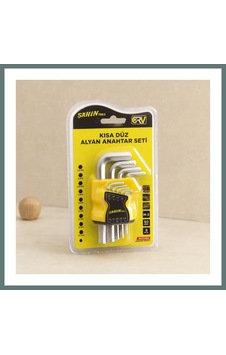 Ventra Alyan Anahtar Seti 9 Parça Kısa Düz 1.5 10 Mm Ventra Ventra Alyan Anahtar Seti 9 Parça Kısa Düz 1.5 10 Mm Ventra