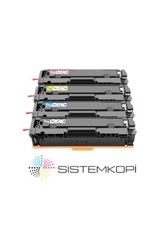 Canon Crg-067h/5104c002 Çipli Uyumlu Toner Seti Canon Crg-067h/5104c002 Çipli Uyumlu Toner Seti