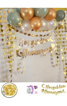 Lüks Set Ramazan Süsleri Led Işıklı Ramazan Süsü Hoşgeldin Ramaz Lüks Set Ramazan Süsleri Led Işıklı Ramazan Süsü Hoşgeldin Ramaz