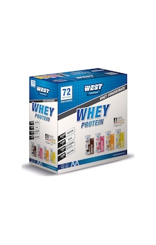 West Nutrition Whey Protein Tozu 72 Şase +Hediyeli West Nutrition Whey Protein Tozu 72 Şase +Hediyeli