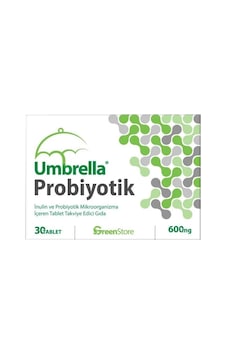 Umbrella Probiyotik 30 Tablet Umbrella Probiyotik 30 Tablet