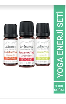 Lavendrose Yoga Enerji Meditasyon Uçucu Yağ Aromaterapi 3lü Set Lavendrose Yoga Enerji Meditasyon Uçucu Yağ Aromaterapi 3lü Set