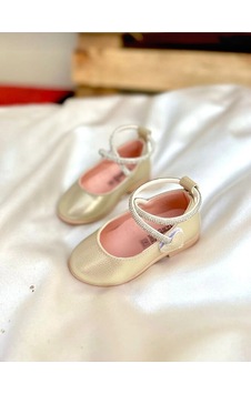 Stella Butik Kız Çocuk Bilekten Bağlamalı Cırtlı Babet Sarı Stella Butik Kız Çocuk Bilekten Bağlamalı Cırtlı Babet Sarı
