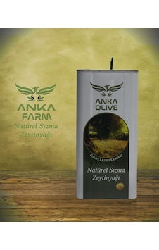Anka Farm Naturel Sızma Zeytinyağı 5 L Anka Farm Naturel Sızma Zeytinyağı 5 L