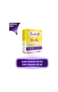 Vitamin D3 K2 Likit Vitamin 30 Ml Vitamin D3 K2 Likit Vitamin 30 Ml