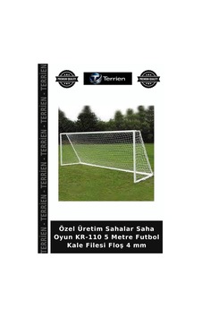 Özel Üretim Sahalar Saha Oyun Kr-110 5 Metre Futbol Kale Filesi Floş 4 Mm Belirtilmemiş Özel Üretim Sahalar Saha Oyun Kr-110 5 Metre Futbol Kale Filesi Floş 4 Mm Belirtilmemiş