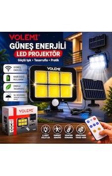 Güneş Panelli Projektör