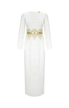 Senna Dıvanıta Dress Ekru Ekru