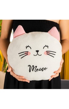 Premium Yatak Odası Sevimli Aksesuar Peluş Kedi Yastık Çok Renkli Premium Yatak Odası Sevimli Aksesuar Peluş Kedi Yastık Çok Renkli