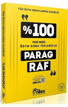 %100 Ösym Soru Tipleriyle Paragraf Fides Yayınları %100 Ösym Soru Tipleriyle Paragraf Fides Yayınları