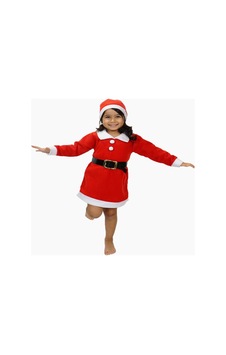 Pazarız Kız Çocuk Noel Elbise Noel Baba Kıyafeti Kostümü Yılbaşı 1-9 Yaş Kırmızı Pazarız Kız Çocuk Noel Elbise Noel Baba Kıyafeti Kostümü Yılbaşı 1-9 Yaş Kırmızı